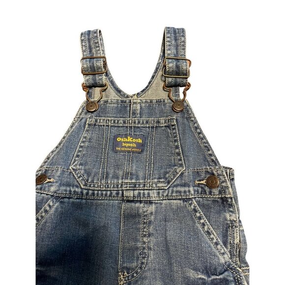 OshKosh Blue Jean Overalls size 18 months - Picture 1 of 5